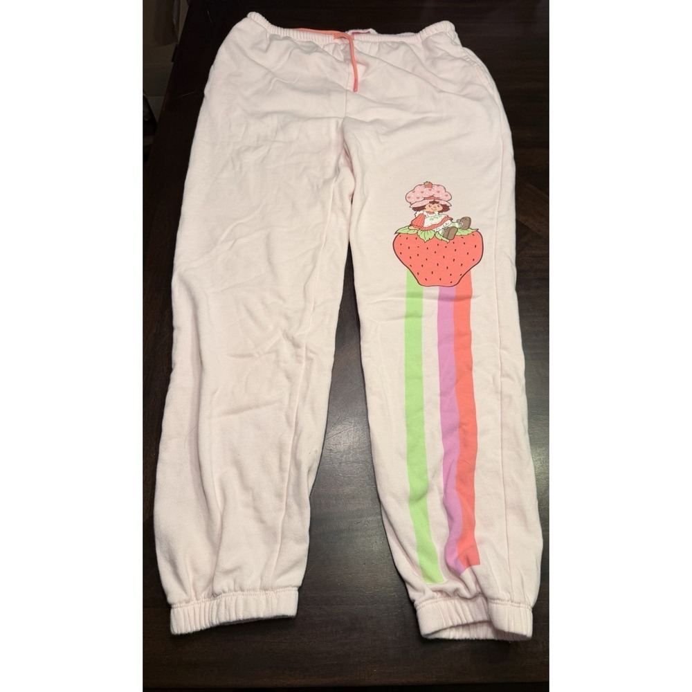 Strawberry Shortcake Sweatpants Joggers Women's Medium 8/10